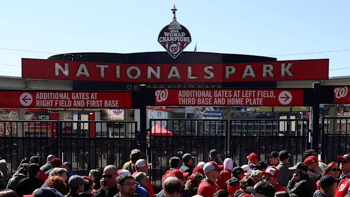  Washington Nationals Fans Entering
