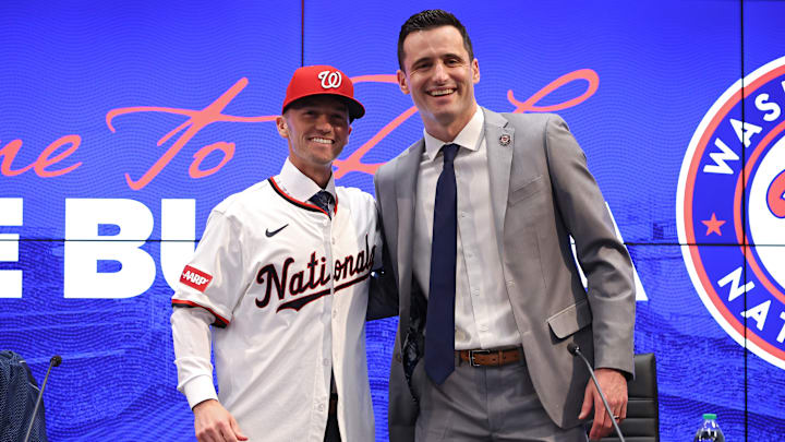 Washington Nationals Introduce Blake Butera Washington Nationals Introduce Blake Butera