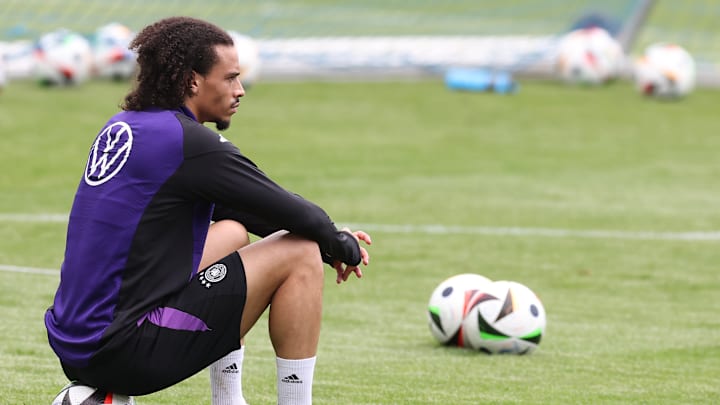 Leroy Sané im DFB-Trainingslager