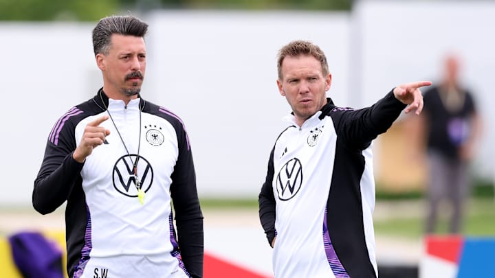 Julian Nagelsmann muss bald auf Sandro Wagner (l.) verzichten