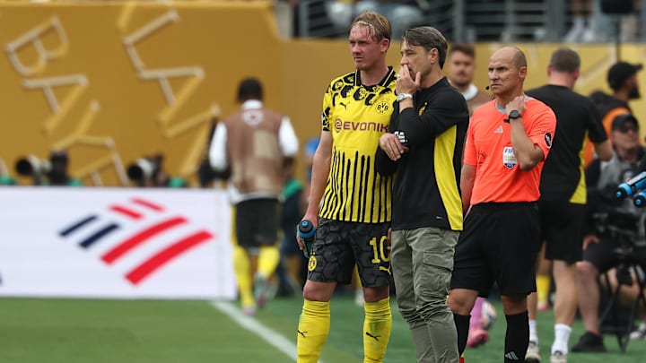 Julian Brandt und Niko Kovac