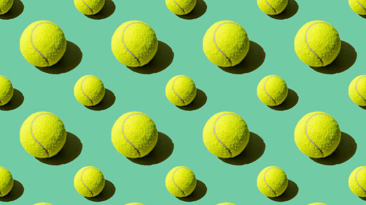 Tennis balls have functional fuzz.
