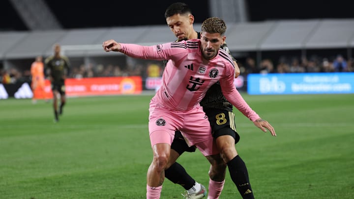 De Paul perdió el balón en el primer gol de LAFC