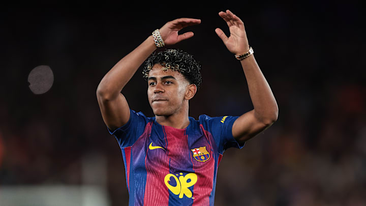 Lamine Yamal ganó su tercera liga con FC Barcelona Lamine Yamal ganó su tercera liga con FC Barcelona