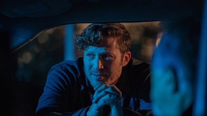 CRIMINAL MINDS: EVOLUTION- “Memento Mori” - Zach Gilford as Elias Voit in Criminal Minds: Evolution, episode 9, season 16 streaming on Paramount+, 2023. CREDIT: Bill Inoshita/Paramount + © 2022 ABC Studios Inc. and CBS Studios Inc. All Rights Reserved.