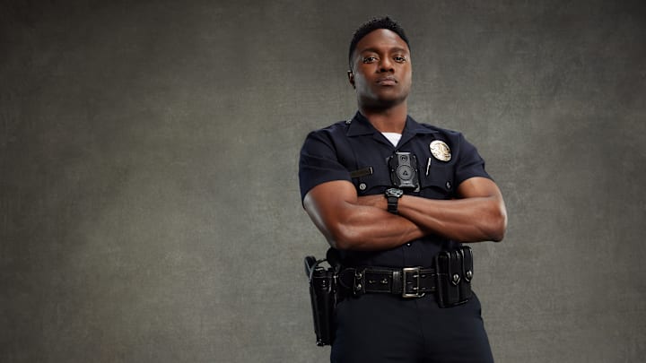 THE ROOKIE - ABC's "The Rookie" stars Tru Valentino as Sergeant Aaron Thorsen. (ABC/Nino Muñoz)