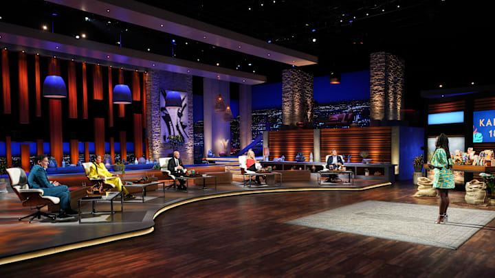SHARK TANK - Ò1414Ó Ð Emma Grede, the CEO and co-founder of fashion juggernaut Good American, founding partner of SKIMS and co-founder of Safely, returns to the Tank. First into the Tank are best friends from Dana Point, California, and Rye, New York, who hope the Sharks sink their teeth into their all-in-one product aimed at keeping smiles fresh and bright. Entrepreneurs from Los Angeles present their solution to a growing problem in the apparel industry with their recycling service; while an