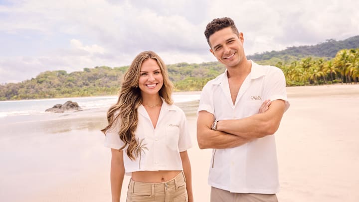 BACHELOR IN PARADISE - ABC's "Bachelor in Paradise" stars Wells Adams and Hannah Brown. (Disney/Sami Drasin)
WELLS ADAMS, HANNAH BROWN