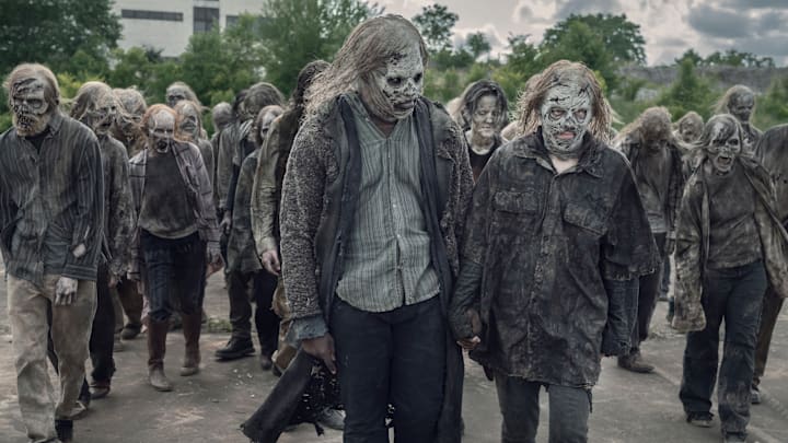 Lauren Cohan as Maggie Rhee, Okea Eme-Akwari as Elijah - The Walking Dead _ Season 11, Episode 7 - Photo Credit: Josh Stringer/AMC