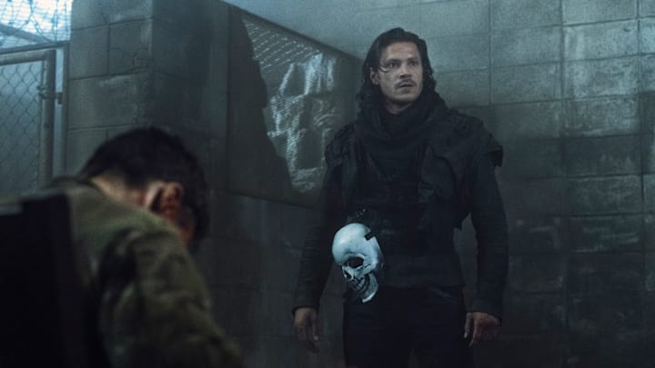 Alex Meraz as Carver, Glenn Stanton as Frost - The Walking Dead _ Season 11, Episode 6 - Photo Credit: Josh Stringer/AMC