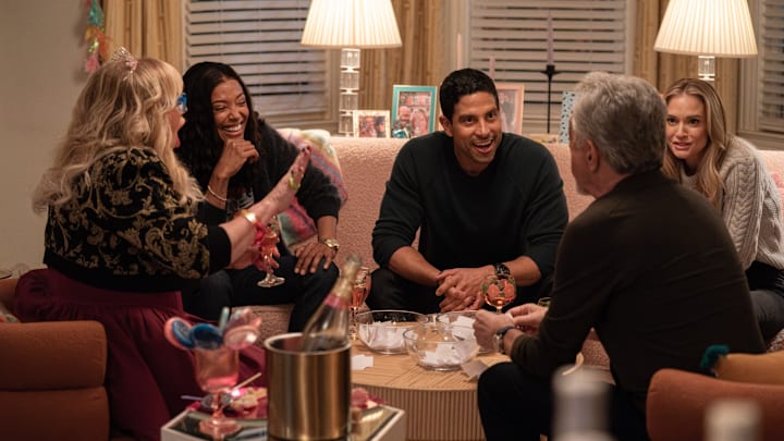 L-R: Kirsten Vangsness as Penelope Garcia, Aisha Tyler as Dr. Tara Lewis, Adam Rodriguez as Luke Alvez, Joe Mantegna as David Rossi and A.J. Cook as Jennifer ‘JJ’ Jareau in Criminal Minds: Evolution, episode 1, season 17 streaming on Paramount+, 2024. Photo Credit: Michael Yarish /Paramount+