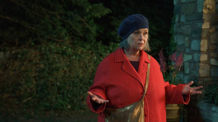 Dawn French as Debbie in Can You Keep A Secret?, episode 6, season 1, 2026. Photo Credit: Alistair Heap/Big Talk Studios/BBC/Paramount+