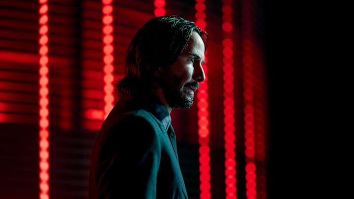 Keanu Reeves as John Wick in John Wick: Chapter 4.