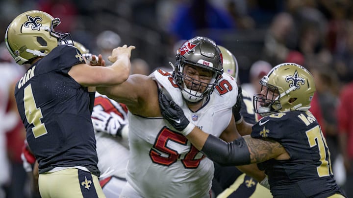 Vita Vea, Tampa Bay Buccaneers, Derek Carr, New Orleans Saints