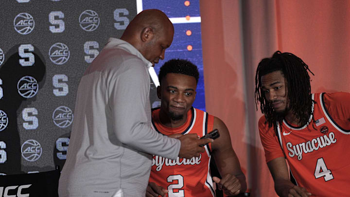 Head coach Adrian Autry says his Syracuse basketball roster is well-balanced and competitive. He dished on various players.