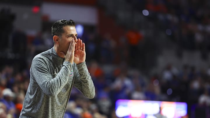 Florida Gators head coach Todd Golden