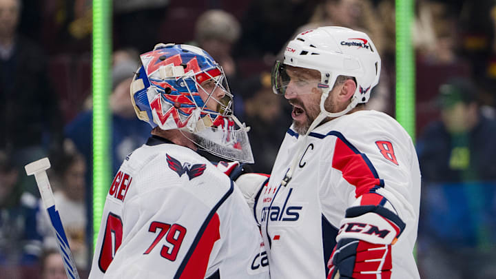 Charlie Lindgren, Alex Ovechkin, Washington Capitals 