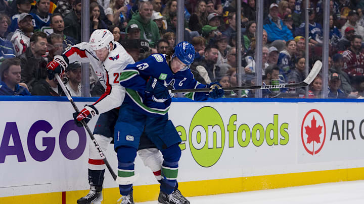 Aliaksei Protas, Washington Capitals Mandatory Credit: Bob Frid-Imagn Images
