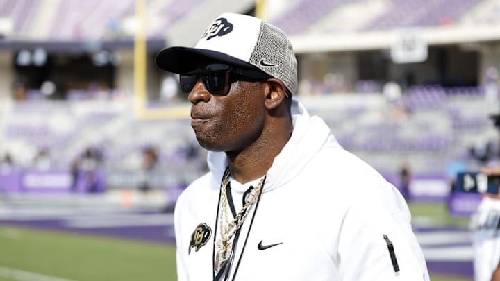 Colorado Buffaloes head coach Deion Sanders