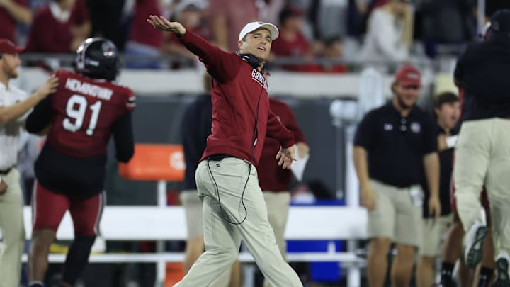 South Carolina football coach Shane Beamer