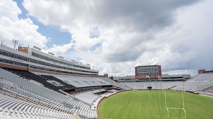 A view of the renovations being made to Doak Campbell Stadium as seen on Friday, July 18, 2025.