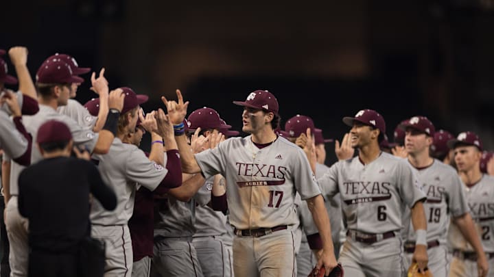 Mar 3, 2024; Arlington, TX, USA; The Arizona State Sun Devils plays against the Texas A&M Aggies