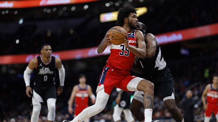 Washington Wizards forward Marvin Bagley 