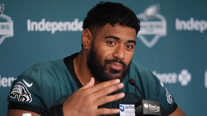 Philadelphia Eagles offensive lineman Jordan Mailata