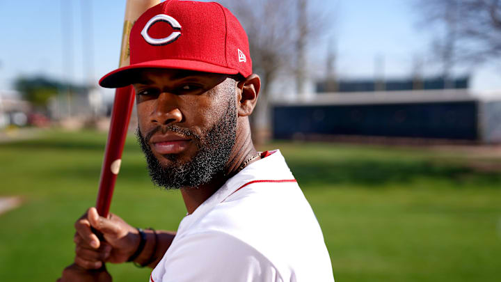 Cincinnati Reds catcher Chuckie Robinson.
