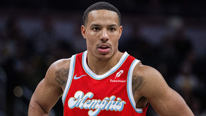 Feb 20, 2025; Indianapolis, Indiana, USA; Memphis Grizzlies guard Desmond Bane (22) in the first half against the Indiana Pacers at Gainbridge Fieldhouse. Mandatory Credit: Trevor Ruszkowski-Imagn Images Feb 20, 2025; Indianapolis, Indiana, USA; Memphis Grizzlies guard Desmond Bane (22) in the first half against the Indiana Pacers at Gainbridge Fieldhouse. Mandatory Credit: Trevor Ruszkowski-Imagn Images