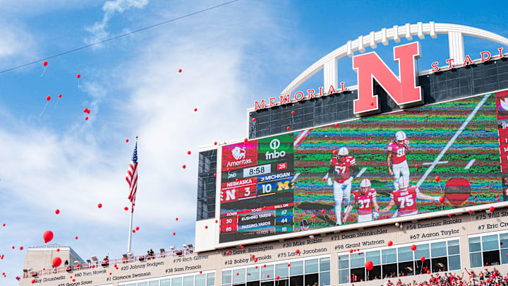 Nebraska's Memorial Stadium was ranked the eighth-most intimidating Big Ten stadium by USA Today.