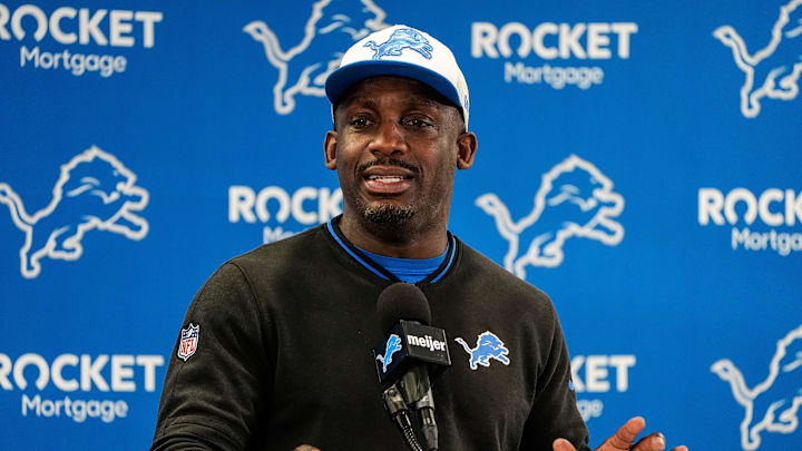 Detroit Lions assistant head coach and running backs coach Scottie Montgomery.