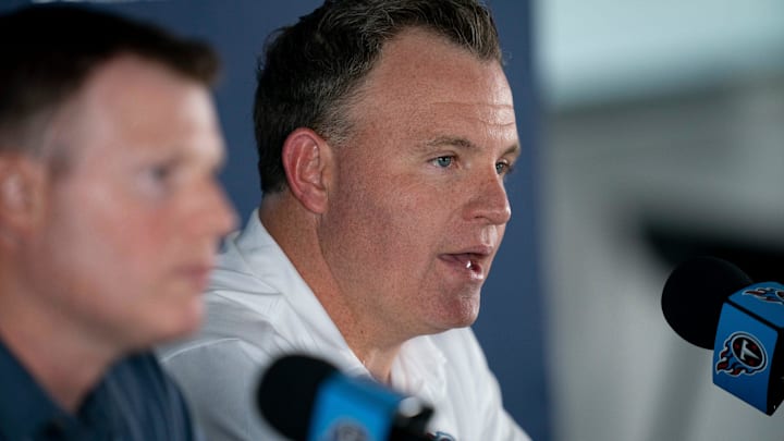 Tennessee Titans general manager Mike Borgonzi