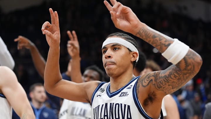 Villanova Wildcats guard Bryce Lindsay.