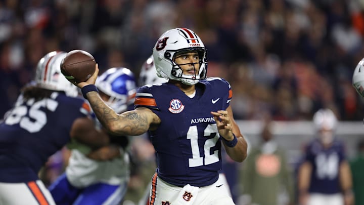 Auburn Tigers quarterback Ashton Daniels started last week against Kentucky.