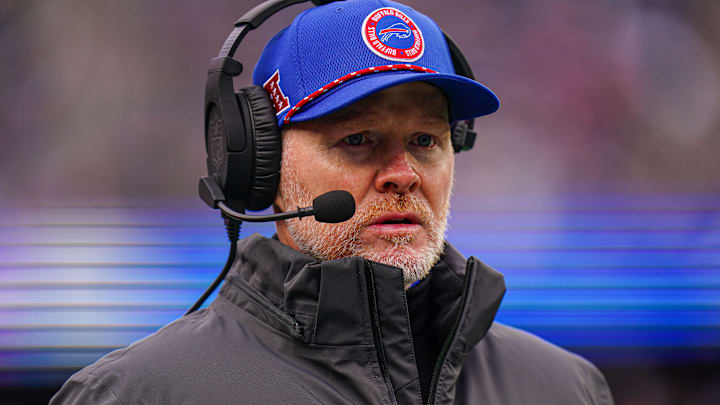 Buffalo Bills head coach Sean McDermott. Buffalo Bills head coach Sean McDermott.
