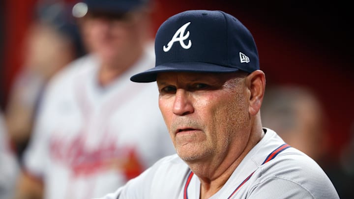 Atlanta Braves manager Brian Snitker