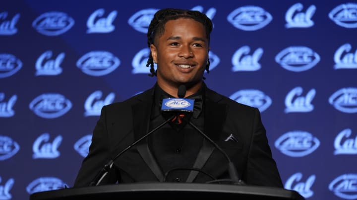 Jaydn Ott at the ACC Kickoff media day Jaydn Ott at the ACC Kickoff media day