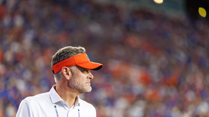 Florida athletic director Scott Stricklin offered some hints to his focus in picking the next Florida head coach. Florida athletic director Scott Stricklin offered some hints to his focus in picking the next Florida head coach.