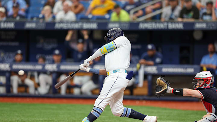 Tampa Bay Rays Third Baseman Junior Caminero