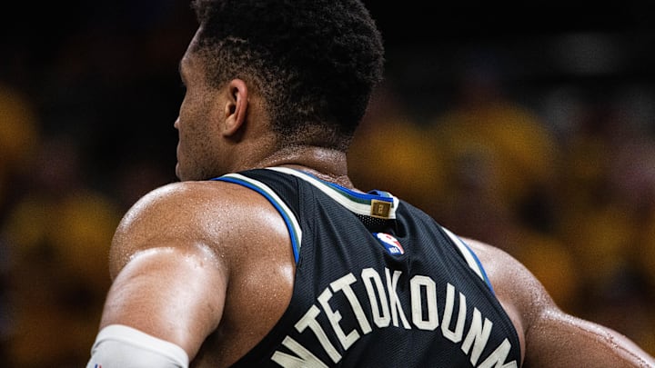 Milwaukee Bucks forward Giannis Antetokounmpo Milwaukee Bucks forward Giannis Antetokounmpo