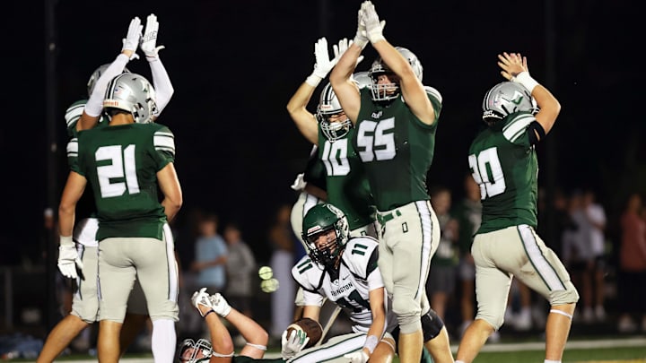 The Duxbury Dragons look to continue their winning streak against Mansfield after a strong performance in Week 1. The Duxbury Dragons look to continue their winning streak against Mansfield after a strong performance in Week 1.