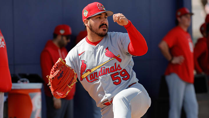 St. Louis Cardinals pitcher JoJo Romero