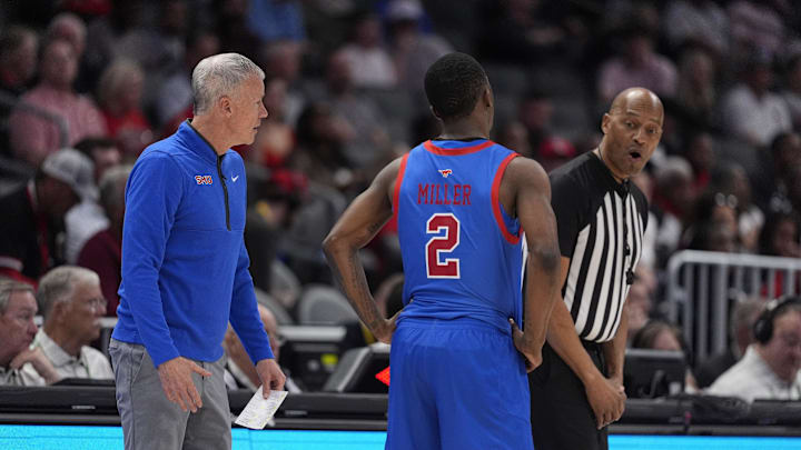 Southern Methodist University Mustangs head coach Andy Enfield. Mandatory Credit: Jim Dedmon-Imagn Images Southern Methodist University Mustangs head coach Andy Enfield. Mandatory Credit: Jim Dedmon-Imagn Images