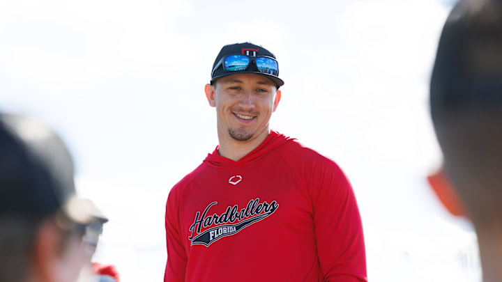 Texas Rangers outfielder Wyatt Langford.