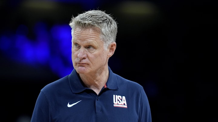 United States head coach Steve Kerr during the Paris 2024 Olympic Summer Games.
