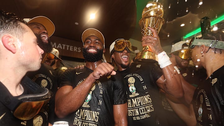 Boston celebrated its 18th NBA championship in 2024.