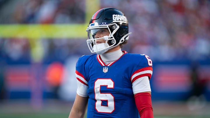 New York Giants quarterback Jaxson Dart.