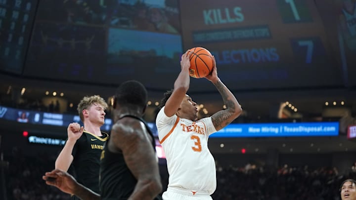 Dailyn Swain and Texas took it to Vanderbilt Wednesday night in Austin. Dailyn Swain and Texas took it to Vanderbilt Wednesday night in Austin.