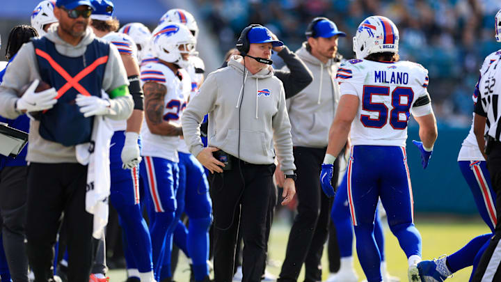 McDermott spent the last nine seasons in Buffalo, winning 98 regular season games. 